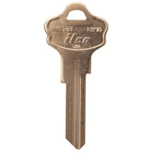 ILCO 20068 KW10-BR KWIKSET TITAN KEY BLANK