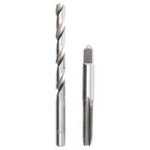 IRWIN 80238 TAP & DRILL BIT SET 3/8" -16 NC TAP WITH LETTER O DRILL BIT CARDED