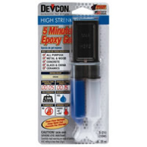 DEVCON 21045 S-210 1 OZ 5-MINUTE EPOXY CREAM ALL PURPOSE HIGH STRENGTH GEL