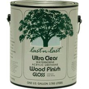 ABSOLUTE LAST N LAST 13104 ULTRA CLEAR SATIN WATERBORNE WOOD FINISH 275 VOC