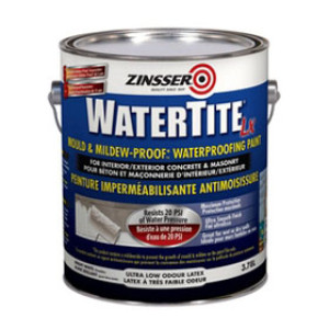 ZINSSER WATERTITE LX 270267 LATEX BASE MOLD & MILDEW WATERPROOFING LOW VOC