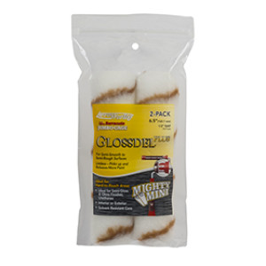 ARROWORTHY 6.5GLP4JCT/P 6.5" X 1/2" JUMBO CAGE GLOSSDEL PLUS ROLLER TWIN PACK