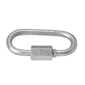 CAMPBELL T7645126V #7350 1/4" QUICK LINK STEEL ZINC PLATED