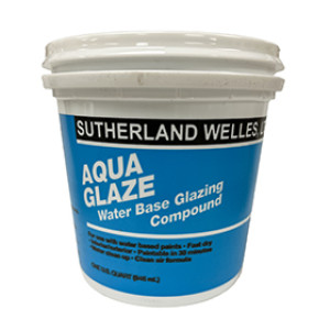 SUTHERLAND WELLES AQG032 AQUAGLAZE FAST DRY WATER BASED GLAZING PUTTY