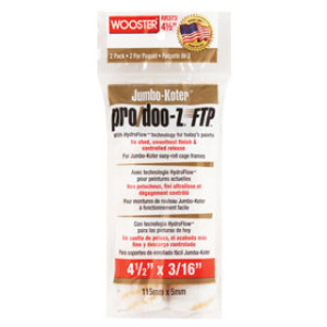 WOOSTER JUMBO-KOTER PRO/DOO-Z FTP RR373 4-1/2" X 3/16" WOVEN ROLLER COVER 2PK
