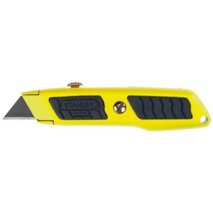STANLEY 10-779 DYNAGRIP RETRACTABLE UTILITY KNIFE 6" (3 BLADES)