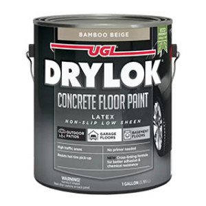 UGL DRYLOK 43513 BAMBOO BEIGE CONCRETE FLOOR PAINT LOW