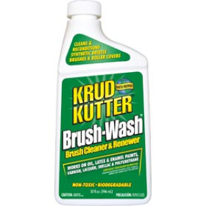 KRUD KUTTER BW326 32 OZ BRUSH-WASH BIODEGRADABLE BRUSH CLEANER & RENEWER