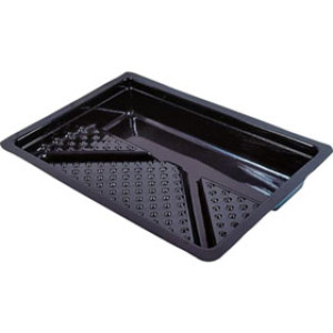 MIDSTATE 200820 22" DEEPWELL BLACK PAINT AND SEALER PLASTIC TRAY