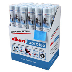 FLOOROTEX 8651.1 40" X 84' BLUE PREMIER FLOOR PROTECTIVE MAT (12 DISP)