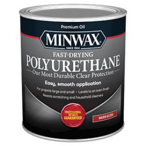 MINWAX 63000444 GLOSS FAST DRYING POLYURETHANE OIL BASED