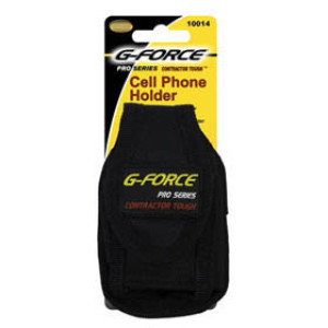 G-FORCE 10014 POLY CELL PHONE HOLDER WITH BELT CLIP