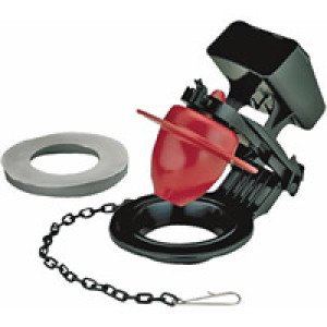 FLUIDMASTER 555CRP8 FLUSHER FIXER KIT WITH 501 DURABLE FLAPPER