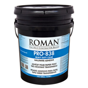 ROMAN 11305 PRO-838 HEAVY DUTY CLEAR VINYL ADHESIVE