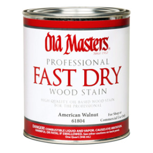 OLD MASTERS 61804 AMERICAN WALNUT PROFESSIONAL FAST DRY WOOD STAIN