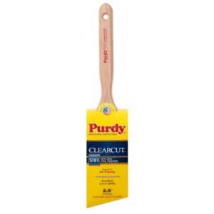 PURDY 140152125 2-1/2" CLEARCUT GLIDE ANGULAR TRIM PAINT BRUSH