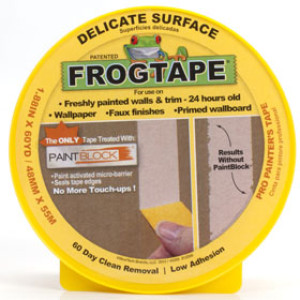 FROG TAPE 142920 48MM X 55M DELICATE SURFACE YELLOW 2"