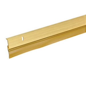 FROST KING A58/36H 1-5/8" X 36" GOLD PREMIUM ALUMINUM AND VINYL DOOR SWEEP