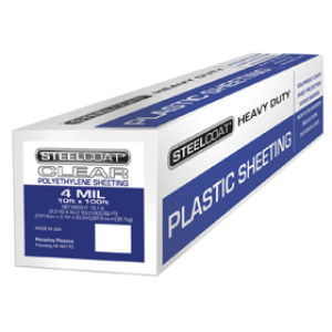 PETOSKEY PLASTICS FGP9941-70A 10' X 100' 4 MIL CLEAR POLYETHYLENE PLASTIC FILM