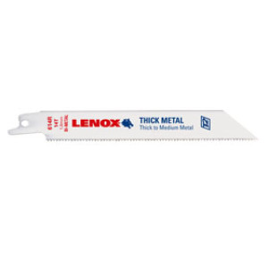 LENOX 20565 S614R 6" X 3/4" 14TPI BI METAL RECIPROCATING SAW BLADE 1-PACK