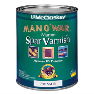 MCCLOSKEY MAN O'WAR 7505.005 SATIN MARINE SPAR VARNISH 450 VOC