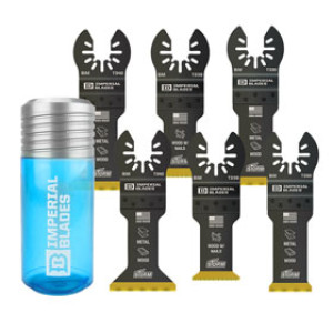 IMPERIAL ONE FIT VARIETY PACK TIN STORM BLADES PLUS CASE 6-PIECE IBOATV-6