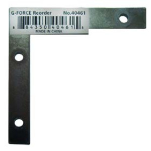 G-FORCE 40461 3" CORNER IRON ZINC PLATED BULK NO SCREWS