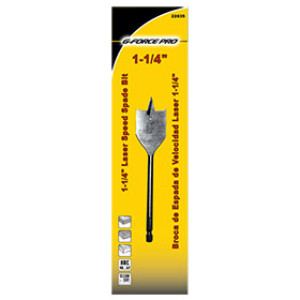 G-FORCE 22835 1-1/4" LAZER SPEED SPADE DRILL BIT