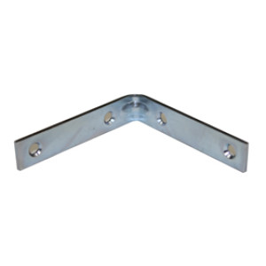 G-FORCE 40121 3-1/2" CORNER BRACES ZINC PLATED BULK NO SCREWS