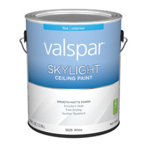 VALSPAR 15029.007 SKYLIGHT FLAT WHITE CEILING PAINT