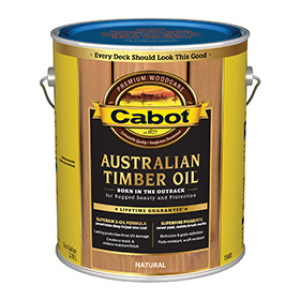 CABOT 19400.007 NATURAL AUSTRALIAN TIMBER OIL WOOD FINISH VOC OIL MODIFIED