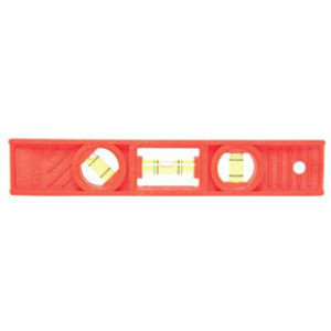STANLEY 42-294 8" HI VISIBILITY ORANGE ABS PLASTIC TORPEDO LEVEL HIGH IMPACT