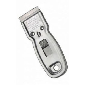 HYDE 13050 DELTA RETRACTABLE HEAVY DUTY GLASS RAZOR SCRAPER WITH 5 BLADES