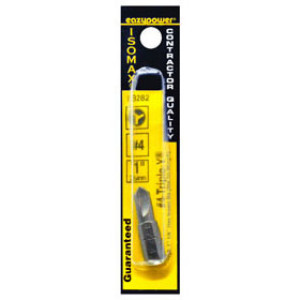 EAZYPOWER 13282 #4 TRIPLE-Y 1/4" HEX INSERT BIT 1" LONG 1-PACK