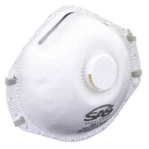 SAS 8611-50 N95 VALVED PARTICULATE RESPIRATOR 1 MASK