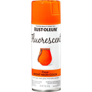 RUST-OLEUM SPECIALTY 342568 11 OZ FLUORESCENT ORANGE SPRAY PAINT