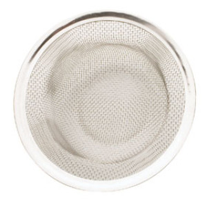 PLUMB PAK PP820-32 STRAINER BASKET TUB MESH 2" STAINLESS STEEL FITS ALL STND