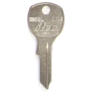 ILCO 20132 NA14-BR NATIONAL ROCKFORD KEY BLANK