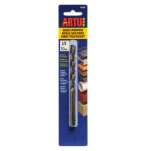 ARTU 01050 3/8" X 5-1/4" MULTI-PURPOSE DRILL BIT CARDED