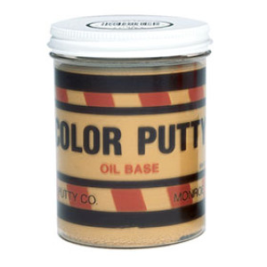 COLOR PUTTY COMPANY #108 LIGHT OAK 3.68 OZ JAR OIL BASED WOOD FILLER PUTTY