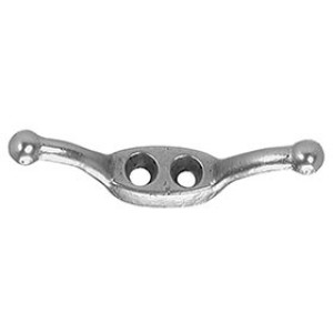 CAMPBELL T7655412 #4015 4-1/2" ROPE CLEAT NICKEL PLATED