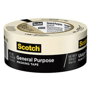 3M 2050-48MP 48MM X 60YD SCOTCH GENERAL PURPOSE MASKING TAPE