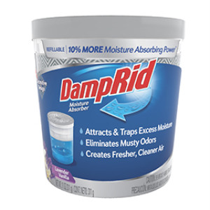 DAMP RID FG01LVSB 11 OZ LAVENDER VANILLA REFILLABLE MOISTURE ABSORBERS