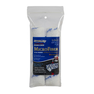 ARROWORTHY 6.5MFR3JCT/P 6.5" X 3/8" JUMBO CAGE MICROFIBER ROLLER TWIN PACK