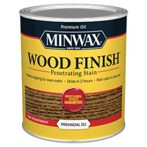 MINWAX 70002444 211 PROVINCIAL WOOD FINISH PENETRATING STAIN