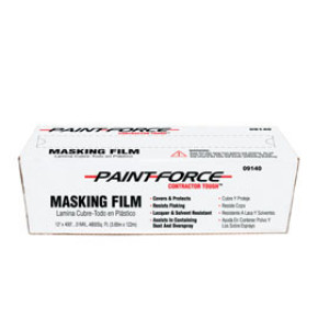 PAINT-FORCE 09140 12' X 400' .31 MIL MASKING FILM