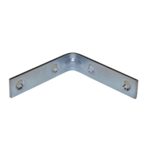 G-FORCE 40117 3" CORNER BRACES ZINC PLATED BULK NO SCREWS