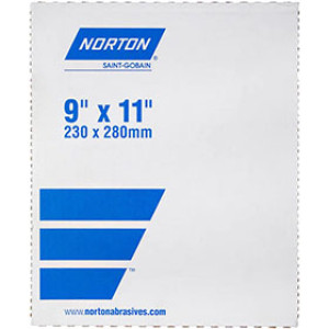 NORTON 00151 9" X 11" ADALOX 80D GRIT PRODUCTION SANDPAPER 50 PACK A211