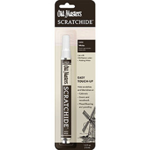 OLD MASTERS 10012 WHITE SCRATCHIDE FURNITURE TOUCH-UP STAIN PENS