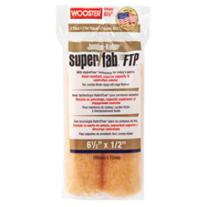 WOOSTER JUMBO-KOTER SUPER/FAB FTP RR942 6-1/2" X 1/2" KNIT ROLLER COVER 2-PACK